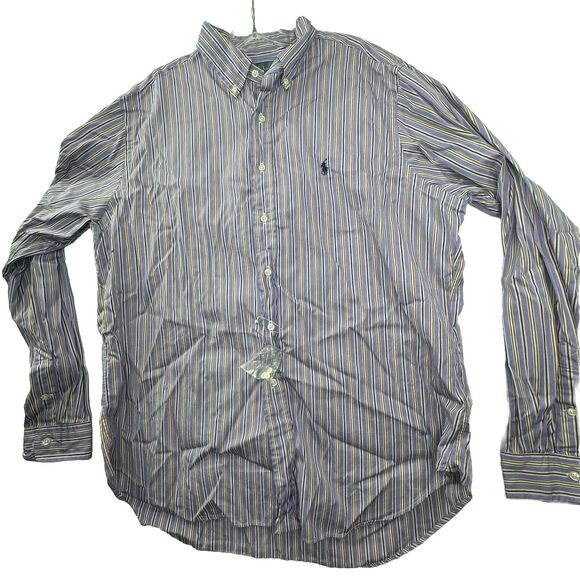 Ralph Lauren Other - NEW 17‎ 36/37 Classic Fit Ralph Lauren Shirt Mens Long Sleeve Purple Striped
